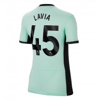 Echipament fotbal Chelsea Romeo Lavia #45 Tricou Treilea 2023-24 pentru femei maneca scurta